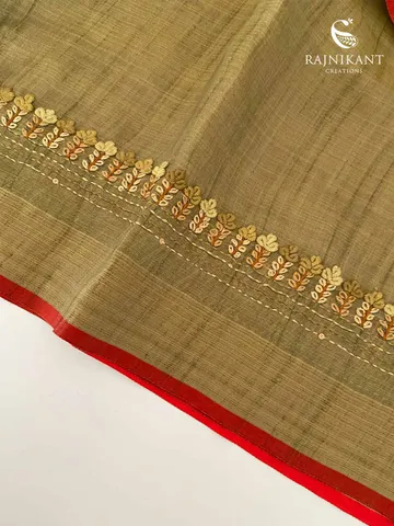 mehendi-hued-hand-embroidered-tissue-linen-saree-rka5875-2-d