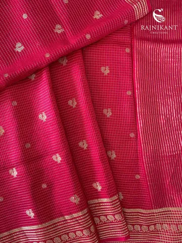 hot-pink-banarasi-crepe-saree-rka8369-b