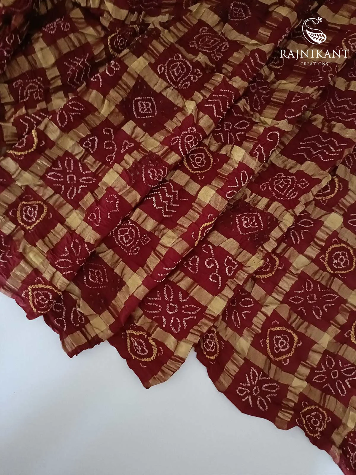 maroon-gharchola-cotton-bandhini-saree-rka3568-a