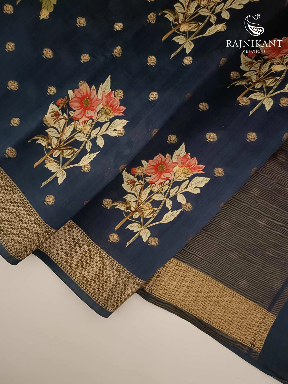 blue-coloured-floral-printed-chiniya-silk-saree-rka4303-a