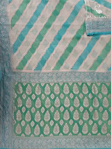 blue-x-green-leheriya-styled-georgette-banarasi-silk-saree-rka6808-c