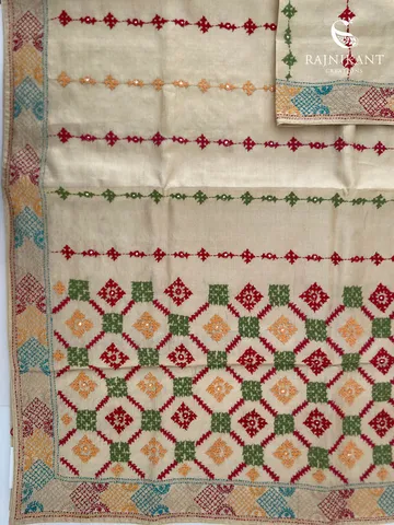 creamy-colorful-kutchwork-x-kantha-tussar-rka10219-c