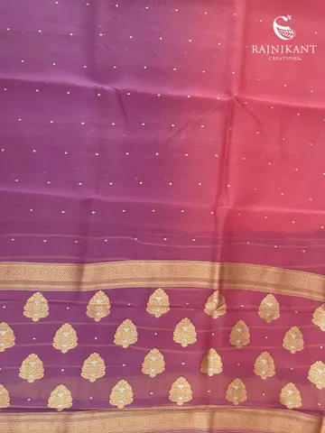 ombre-coral-x-lilac-banarasi-organza-rka10232-c