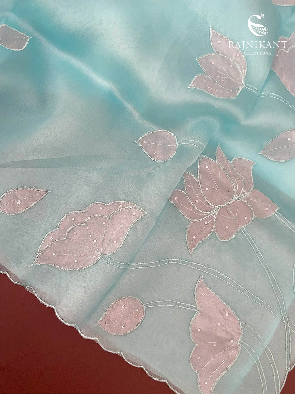 lotuses-on-water-organza-silk-saree-rka7013-a