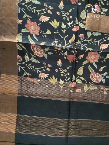 midnight-blooms-tussar-silk-saree-rka6573-c