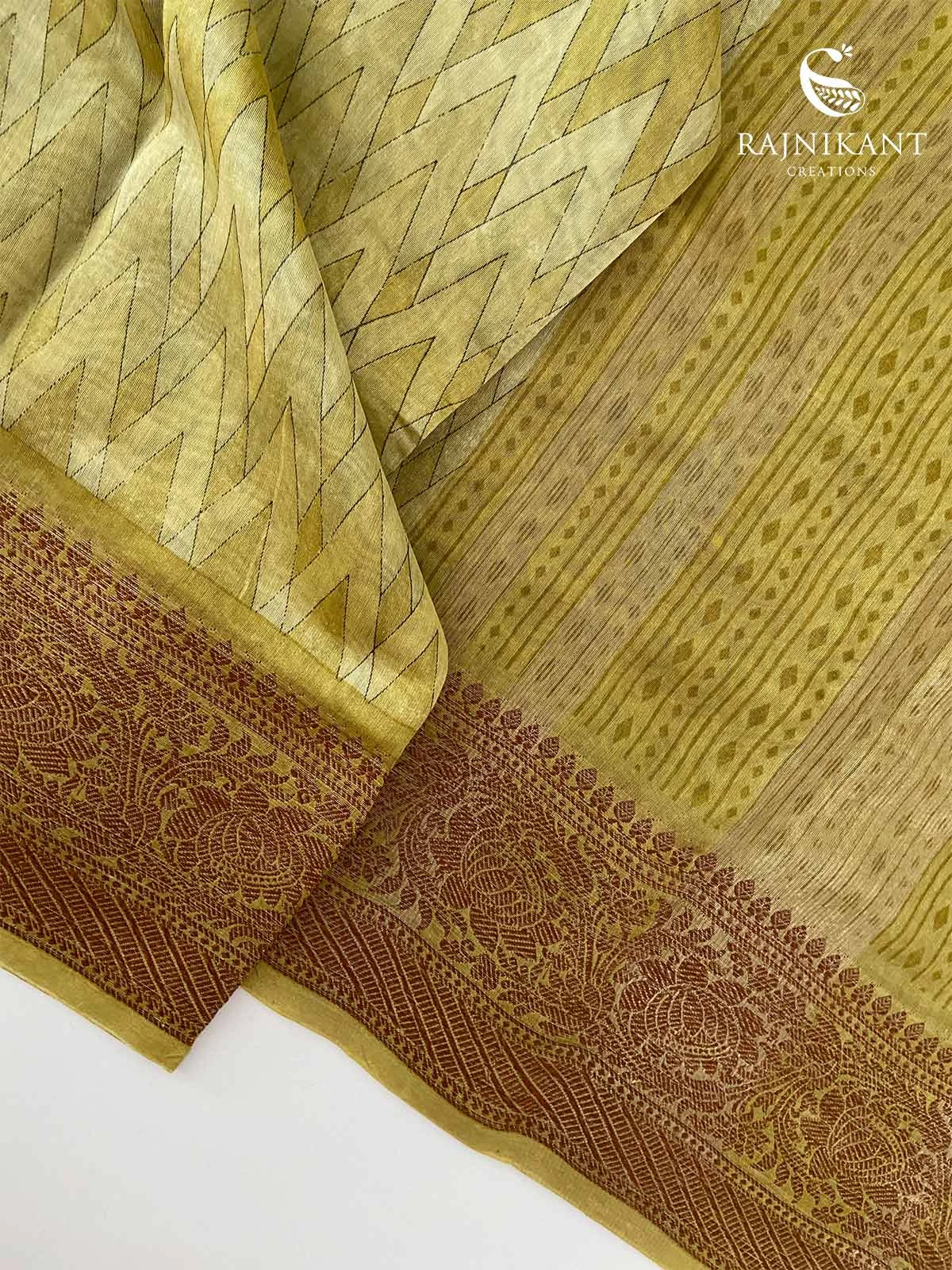 green-chanderi-cotton-saree-rka7146-1-a