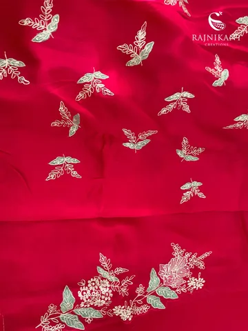 red-organza-saree-with-applique-florals-rka4929-3-e