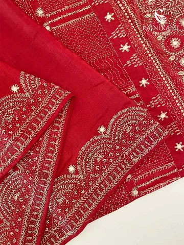 red-kantha-tussar-silk-saree-rka5713-2-a