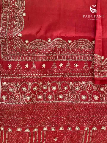 red-kantha-tussar-silk-saree-rka5713-2-c