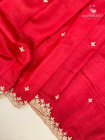 bright-and-beautiful-red-tussar-silk-saree-rka7259-d