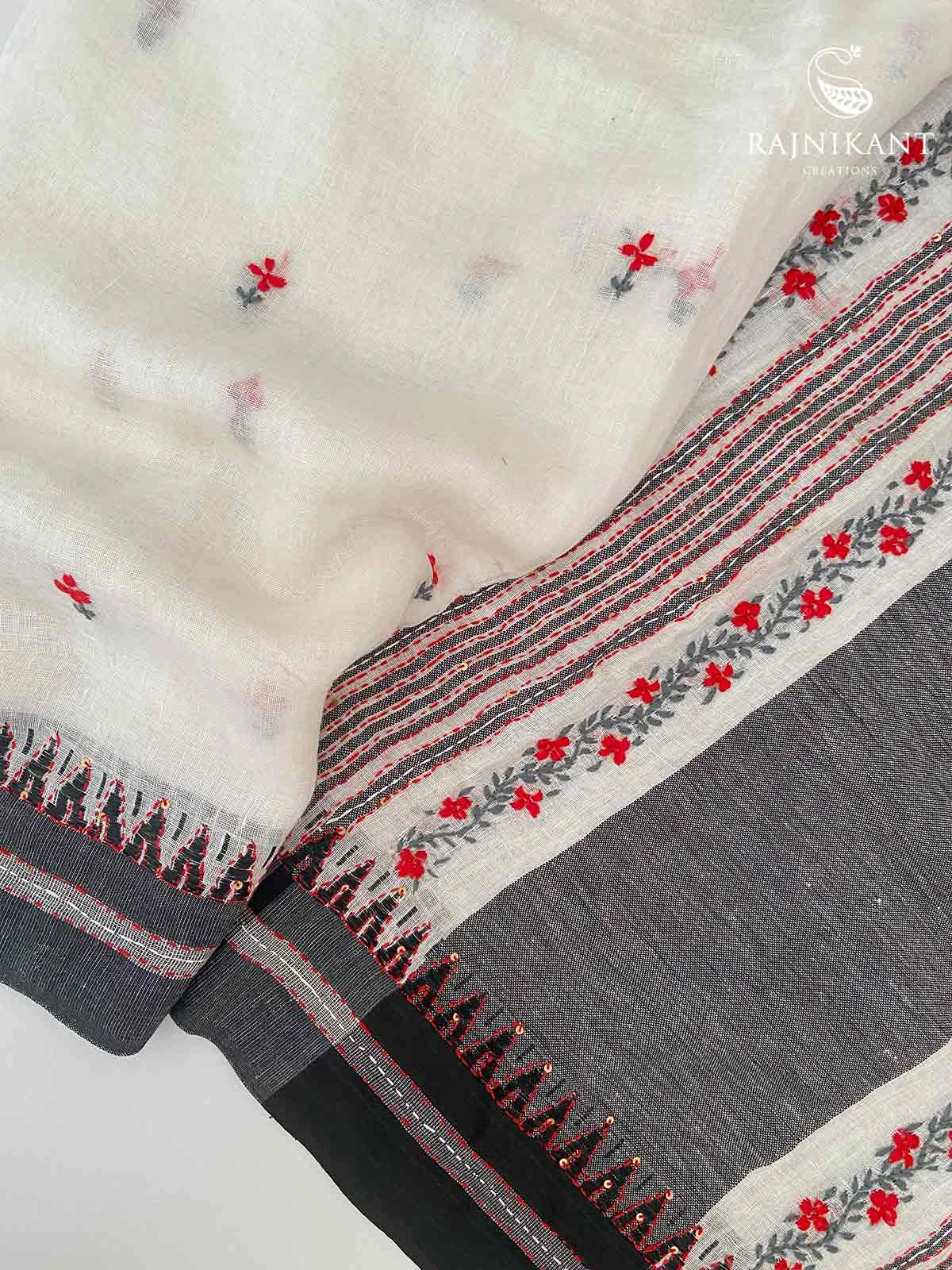 classic-combinations-on-pure-cotton-linen-saree-rka7480-a