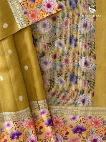 mustard-yellow-floral-banarasi-tussar-silk-rka9731-1-b
