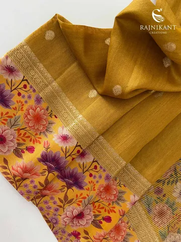 mustard-yellow-floral-banarasi-tussar-silk-rka9731-1-d