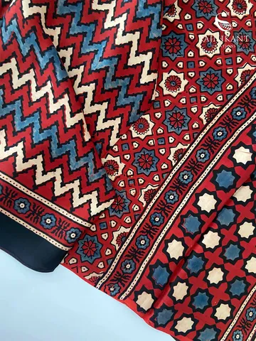 radiant-red-ajrakh-saree-rka9759-a
