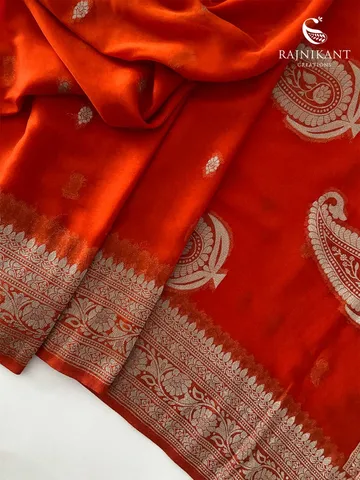 orange-chiffon-banarasi-with-silver-zari-rka9526-a