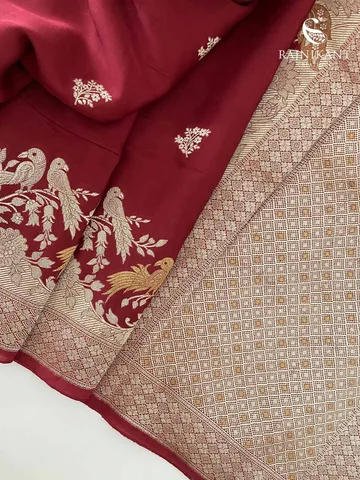 maroonish-red-mashru-satin-banarasi-saree-with-gold-silver-peacock-motifs-rka9674-1-d