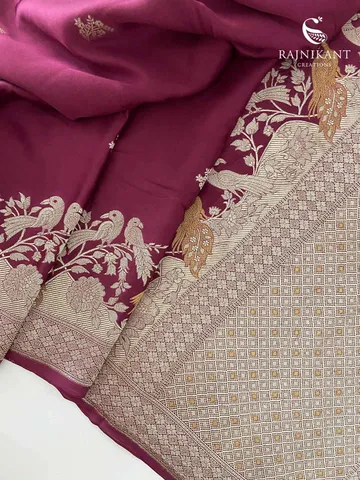 wine-mashru-satin-banarasi-saree-with-gold-silver-peacock-weaving-rka9674-2-a