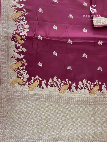wine-mashru-satin-banarasi-saree-with-gold-silver-peacock-weaving-rka9674-2-c