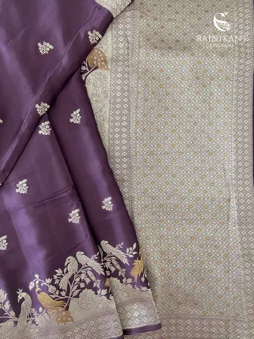 purple-mashru-satin-banarasi-saree-with-gold-silver-peacock-weaving-rka9674-b