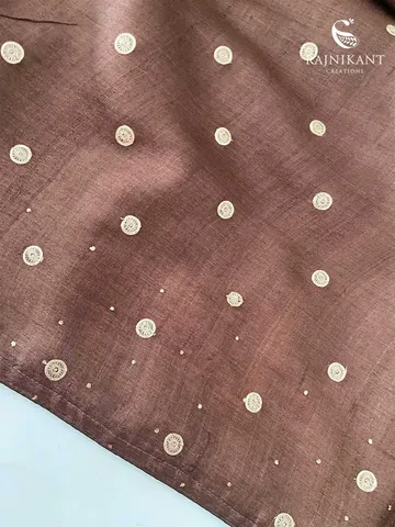earthy-brown-tussar-silk-saree-rka9000-e