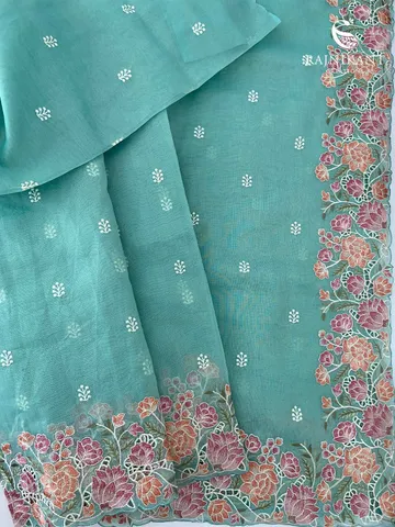 blue-chanderi-tissue-saree-with-floral-cutwork-border-rka9292-6-b