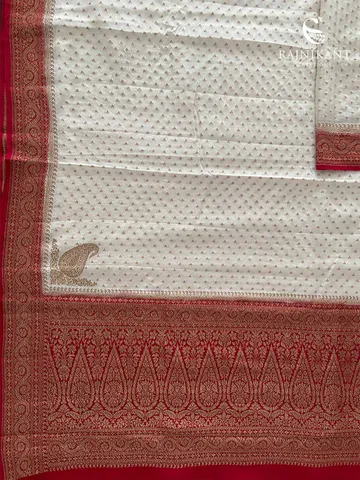 cream-red-banarasi-crepe-silk-saree-with-zari-buttis-paisley-weave-rka9685-c