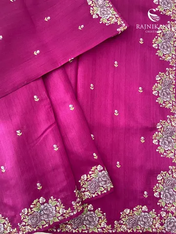 magenta-semi-tussar-saree-rka9048-2-b