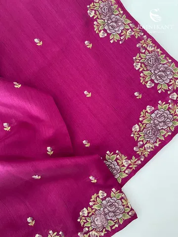 magenta-semi-tussar-saree-rka9048-2-d