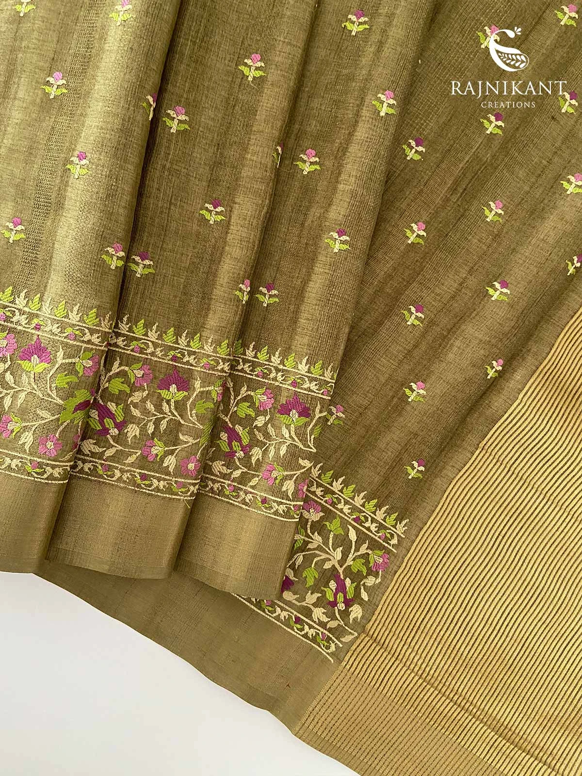 green-semi-tussar-kashmiri-styled-embroidery-rka9079-a