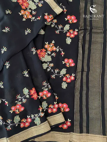 bold-black-crepe-saree-rka9617-b