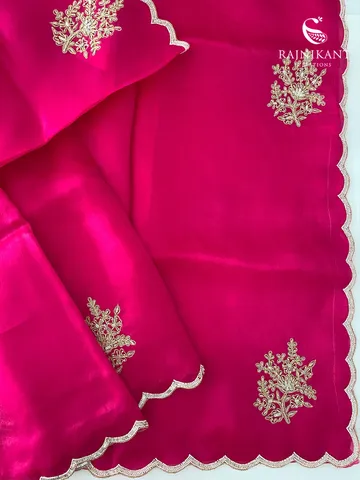 fuchsia-pink-organza-saree-with-zardozi-work-rka9644-b