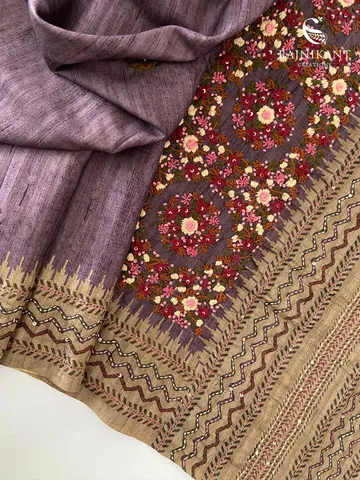 purple-semi-tussar-saree-with-hand-embroidery-rka9683-d