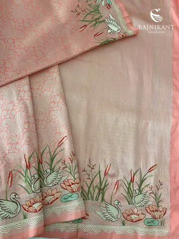 peachy-pink-banarasi-jacquard-crepe-saree-with-swans-rka9695-1-b
