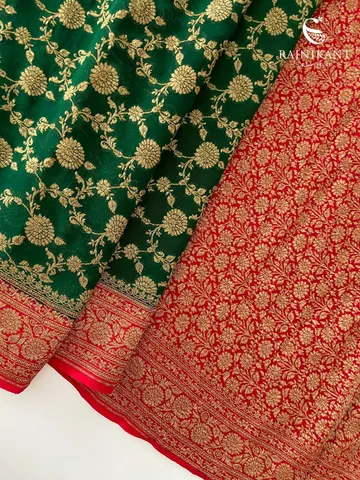 beautiful-bottle-green-jaal-georgette-rka8904-d