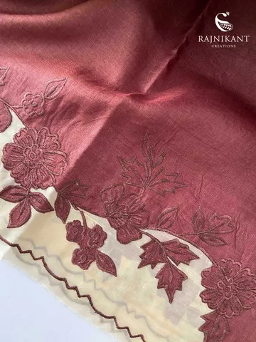 chocolate-brown-tussar-organza-rka9962-e