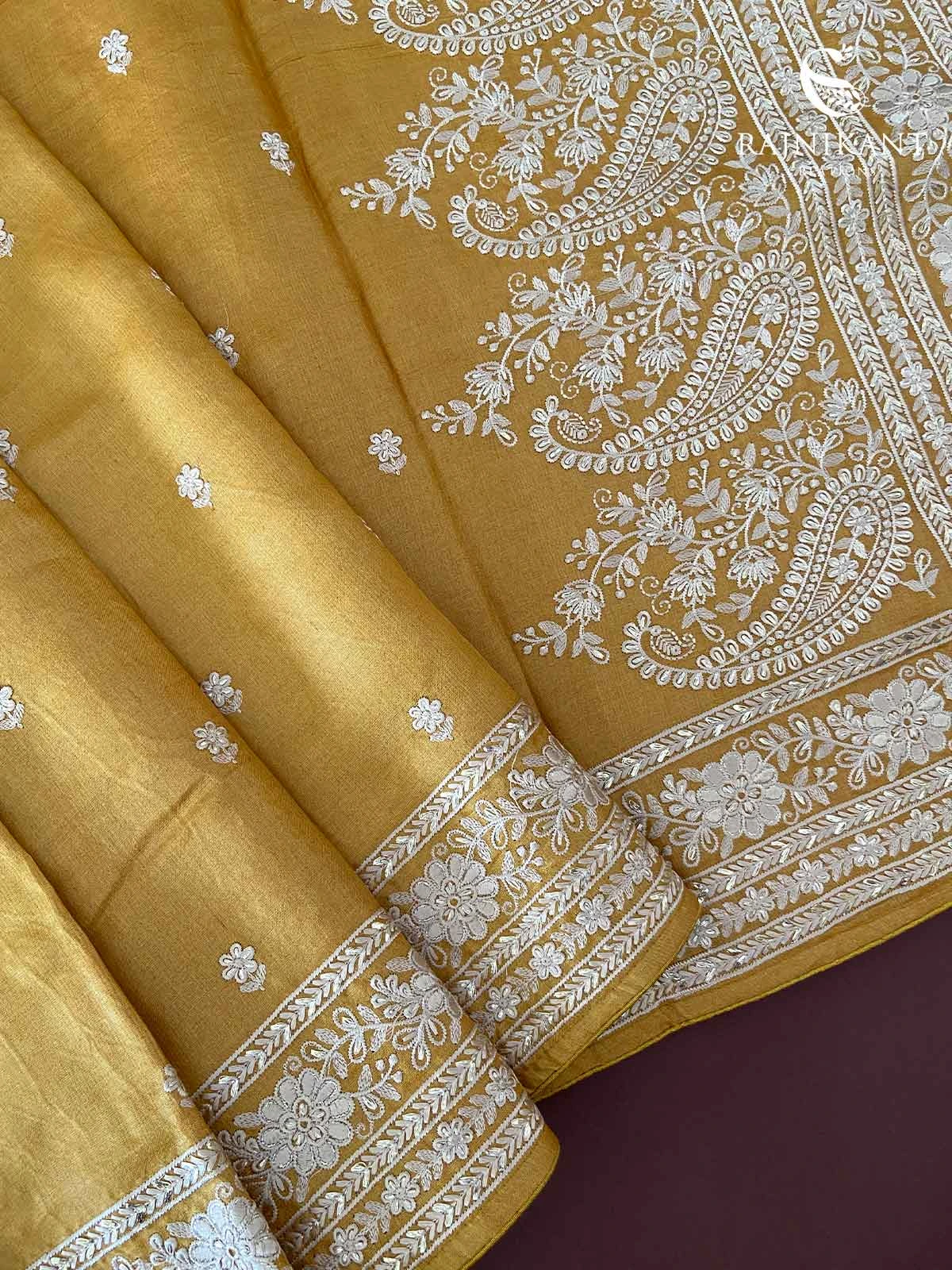 mango-motif-mustard-tussar-saree-rka5606-4-a