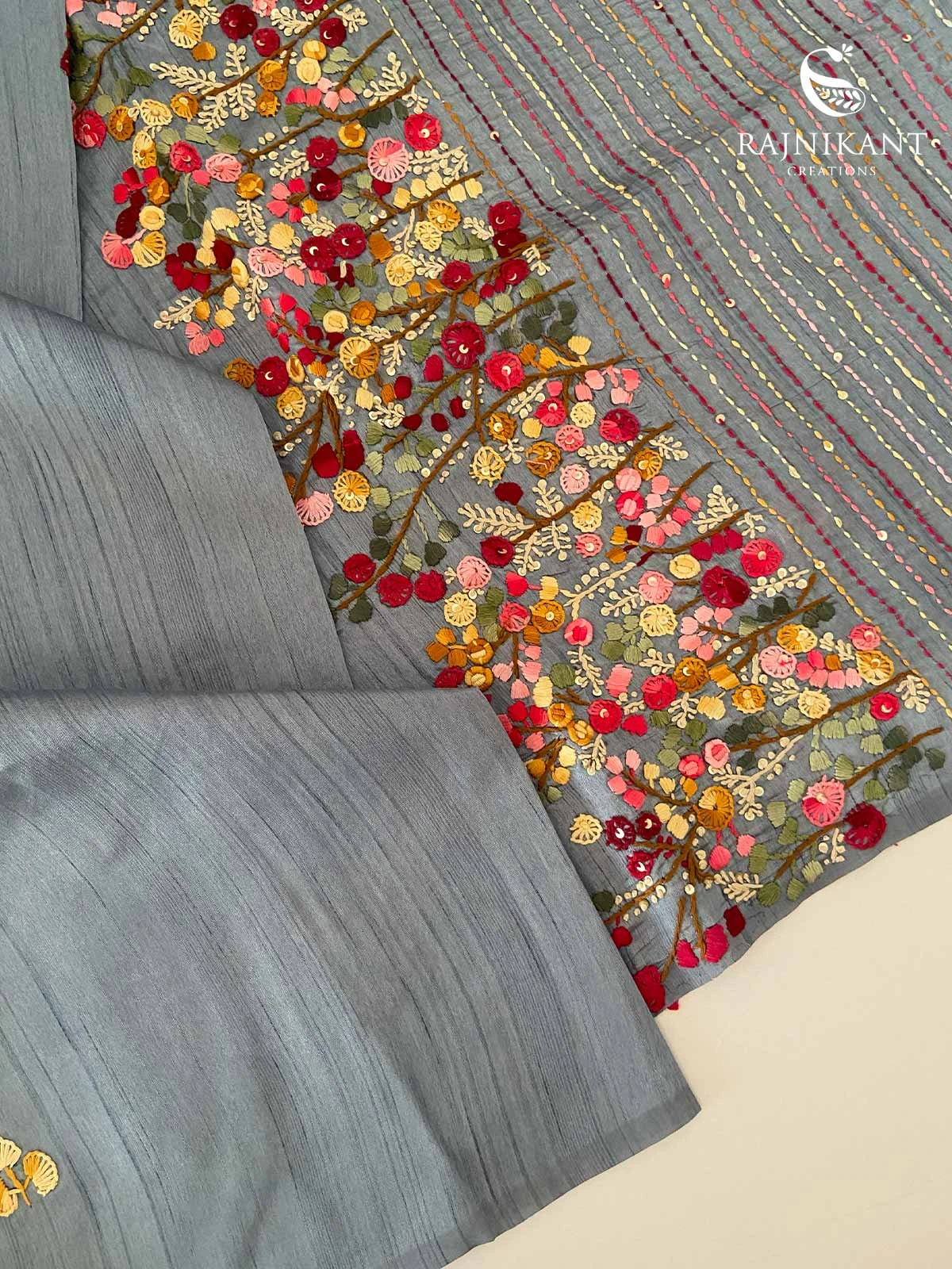 stormy-blue-semi-tussar-saree-rka8163-a