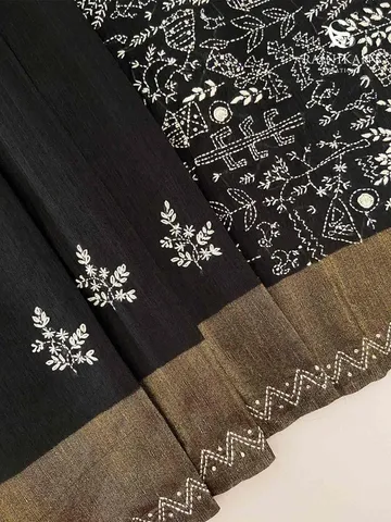 black-white-in-matka-tussar-saree-rka8365-d