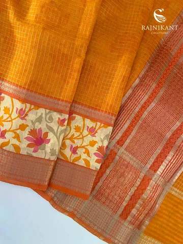 printed-mustard-silky-chanderi-saree-rka7880-2-d