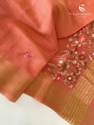 peachy-pink-hand-embroidered-tissue-chanderi-saree-rka4071-2-a