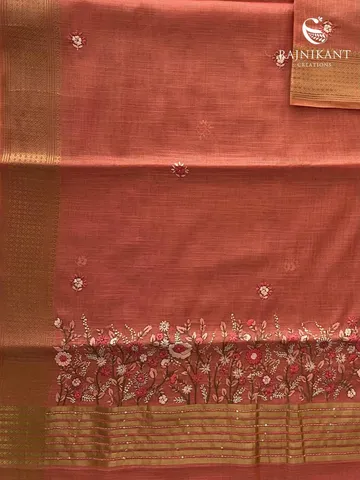 peachy-pink-hand-embroidered-tissue-chanderi-saree-rka4071-2-c