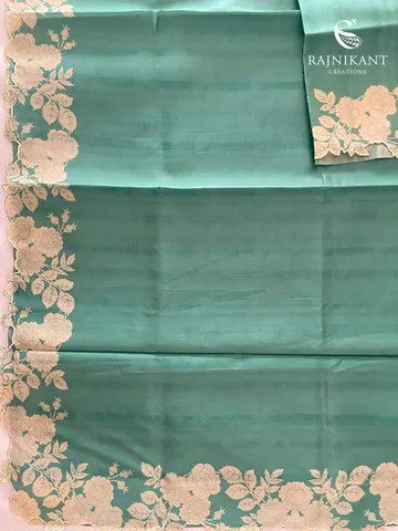 floral-cutwork-green-semi-tussar-saree-rka7183-5-c