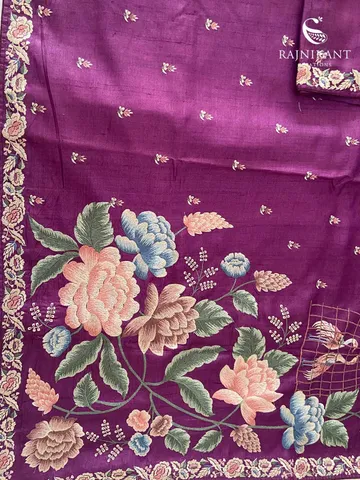 royal-reverie-purple-tussar-silk-saree-with-victorian-embroidery-rka4902-c
