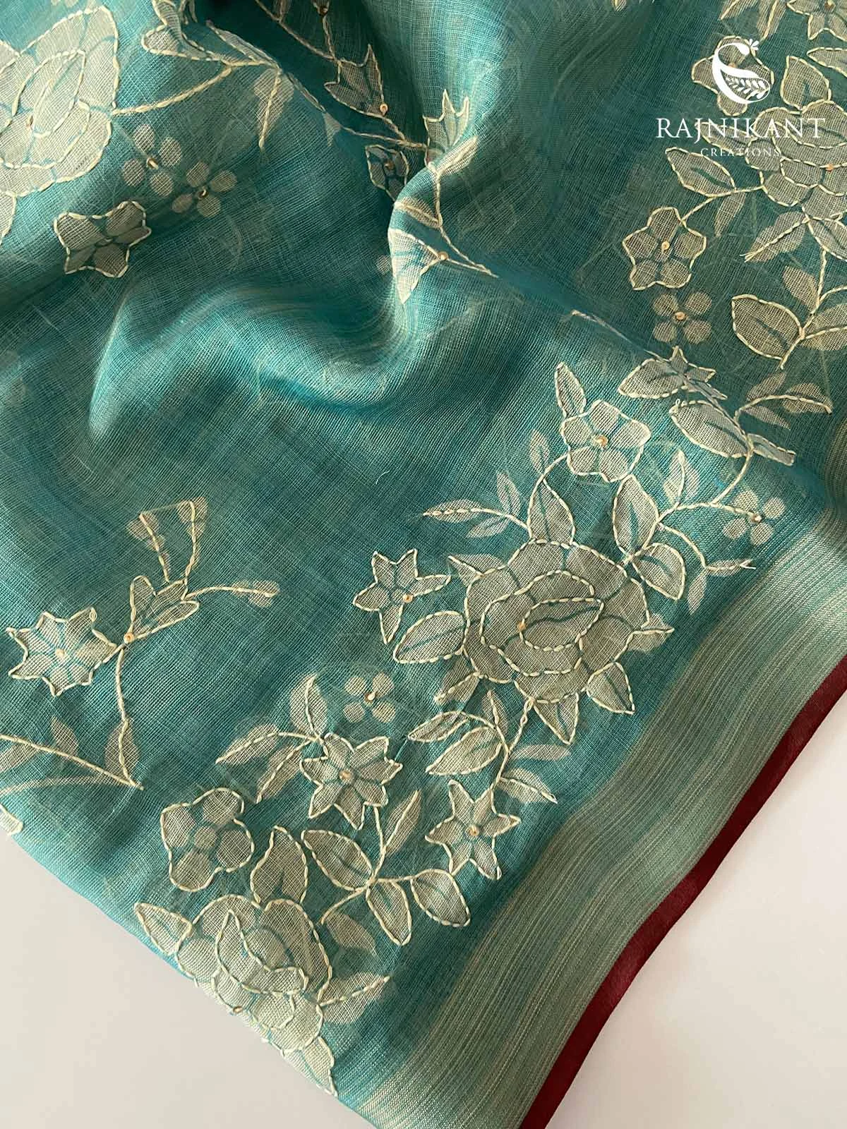 sea-blue-kantha-linen-saree-rka8223-1-a