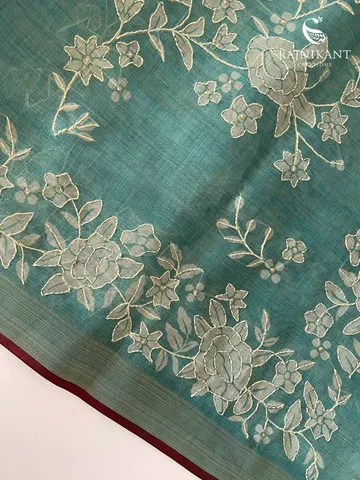 sea-blue-kantha-linen-saree-rka8223-1-e