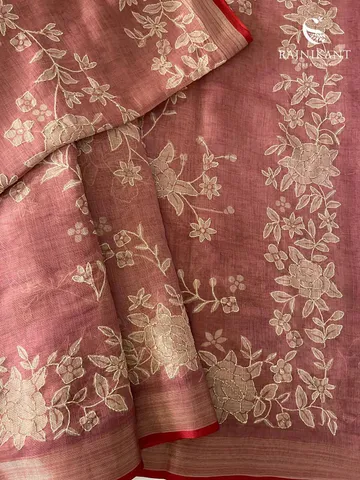 pink-kantha-linen-saree-rka8223-b