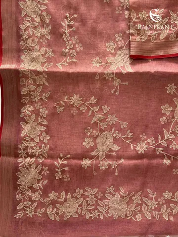 pink-kantha-linen-saree-rka8223-c