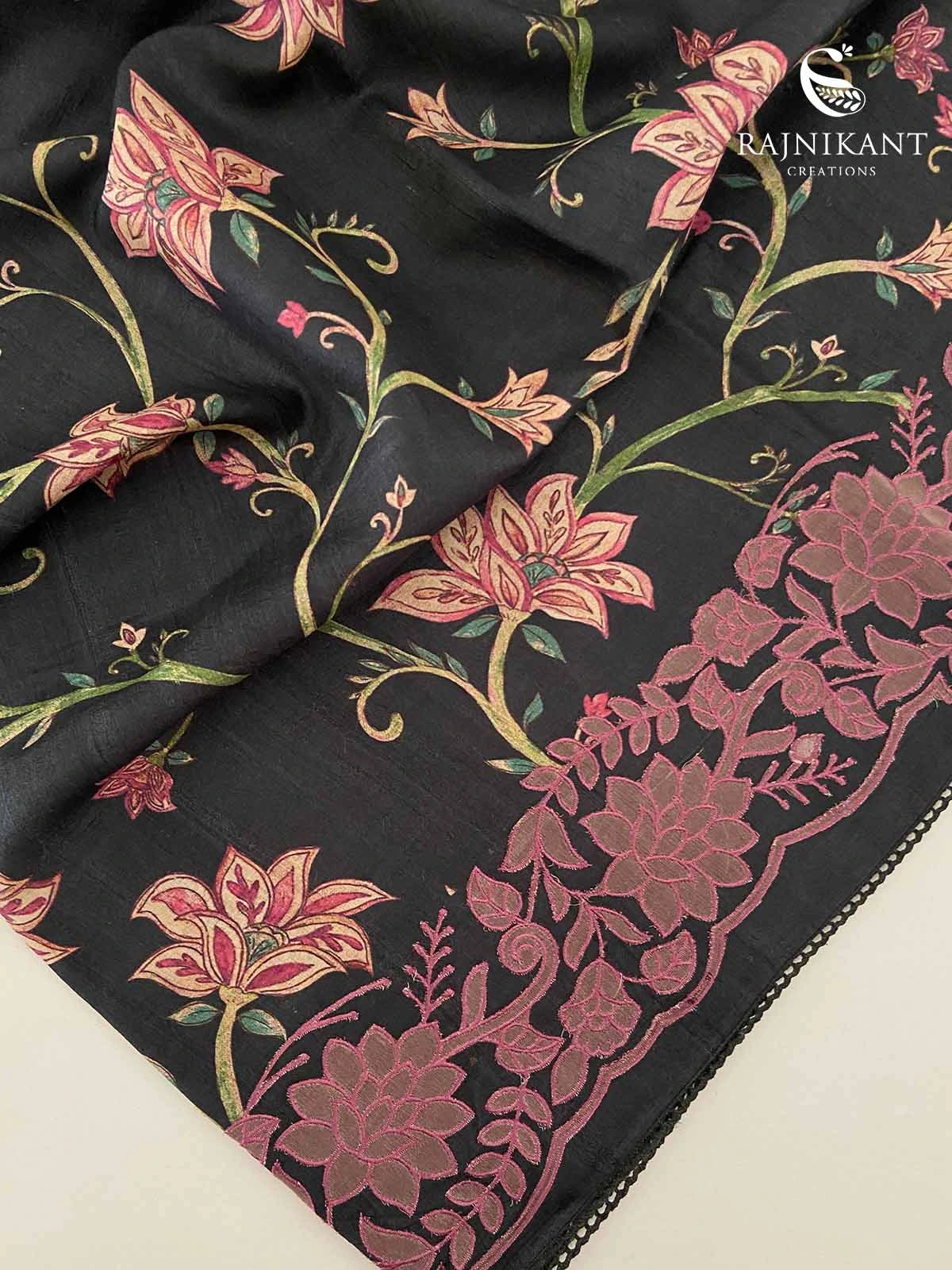 applique-tussar-silk-saree-rka8691-a