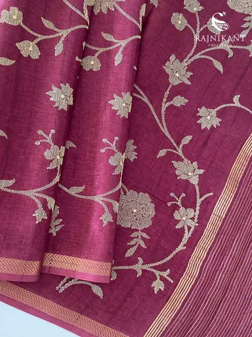 magenta-semi-tussar-saree-rka9073-2-d