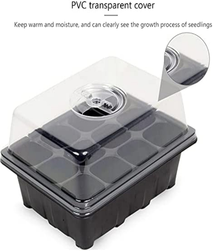 Seeding Tray Set (Top cover ,Seeding Tray ,Base Tray)1